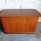 Bureau de direction vintage en bois et teck années 50/60