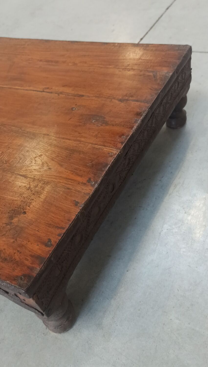 Antique coffee table, India