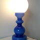 Globe opaline lamp
