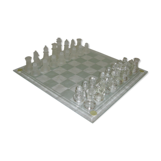 1970/80 glass chess game