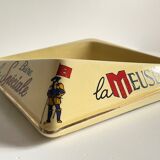 Vintage ceramic bistro ashtray