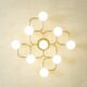 Wall and ceiling lamp Gaetano Sciolari Leola