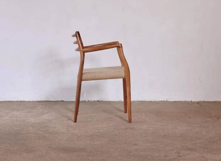 Armchair model 62 designed by Niels O. Møller in 1962, Denmark