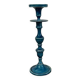 Large blue candlestick
