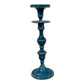 Large blue candlestick