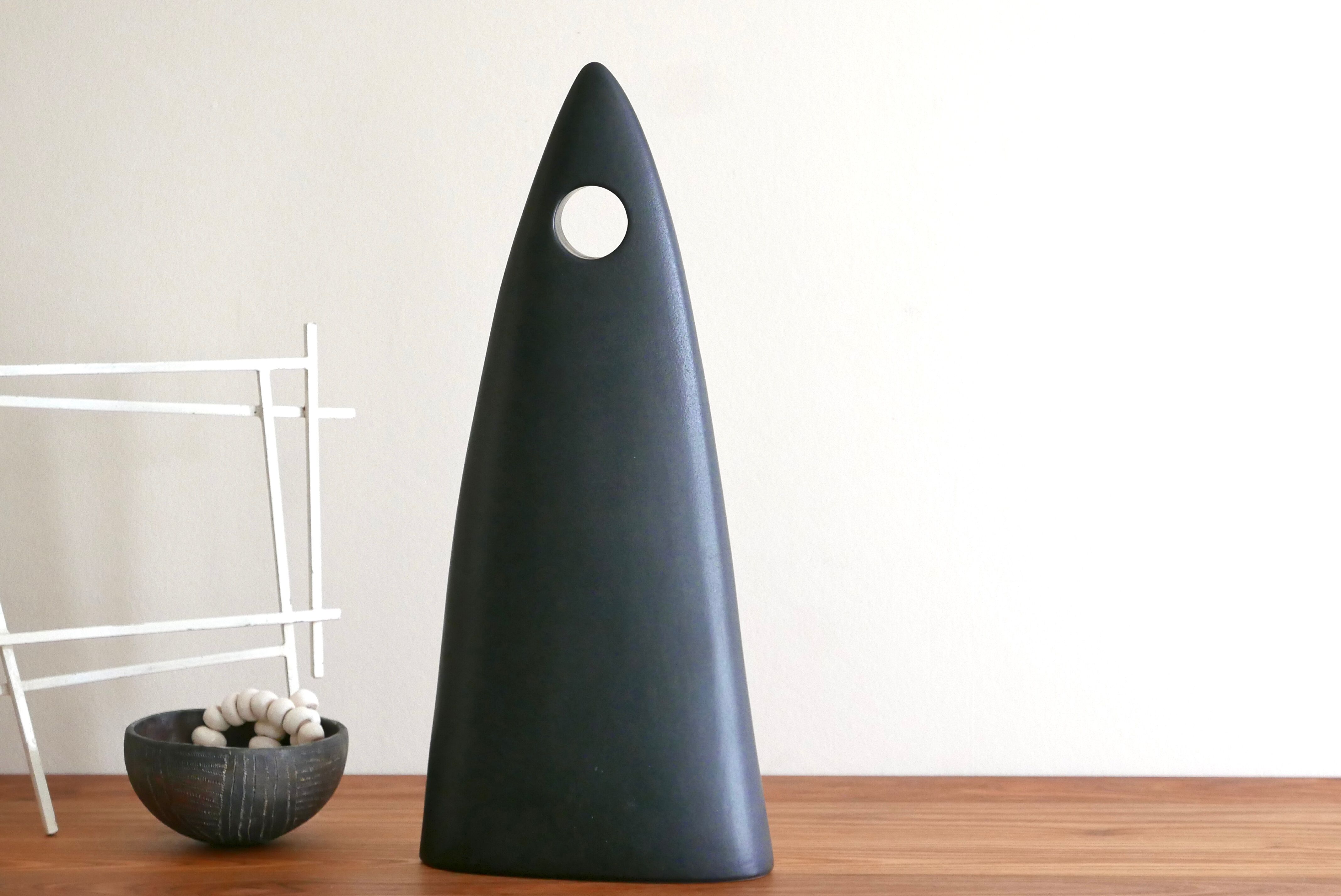 Ceramic sculpture by Antonio Lampecco, 80s
