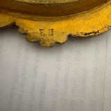 Miroir Triptyque, Bronze Doré, vers 1900.