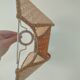 Vintage petal wall light