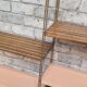Vintage metal shelf. 85x58x17
