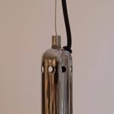 Chandelier in chrome and perspex editor 9t, Italy 1970