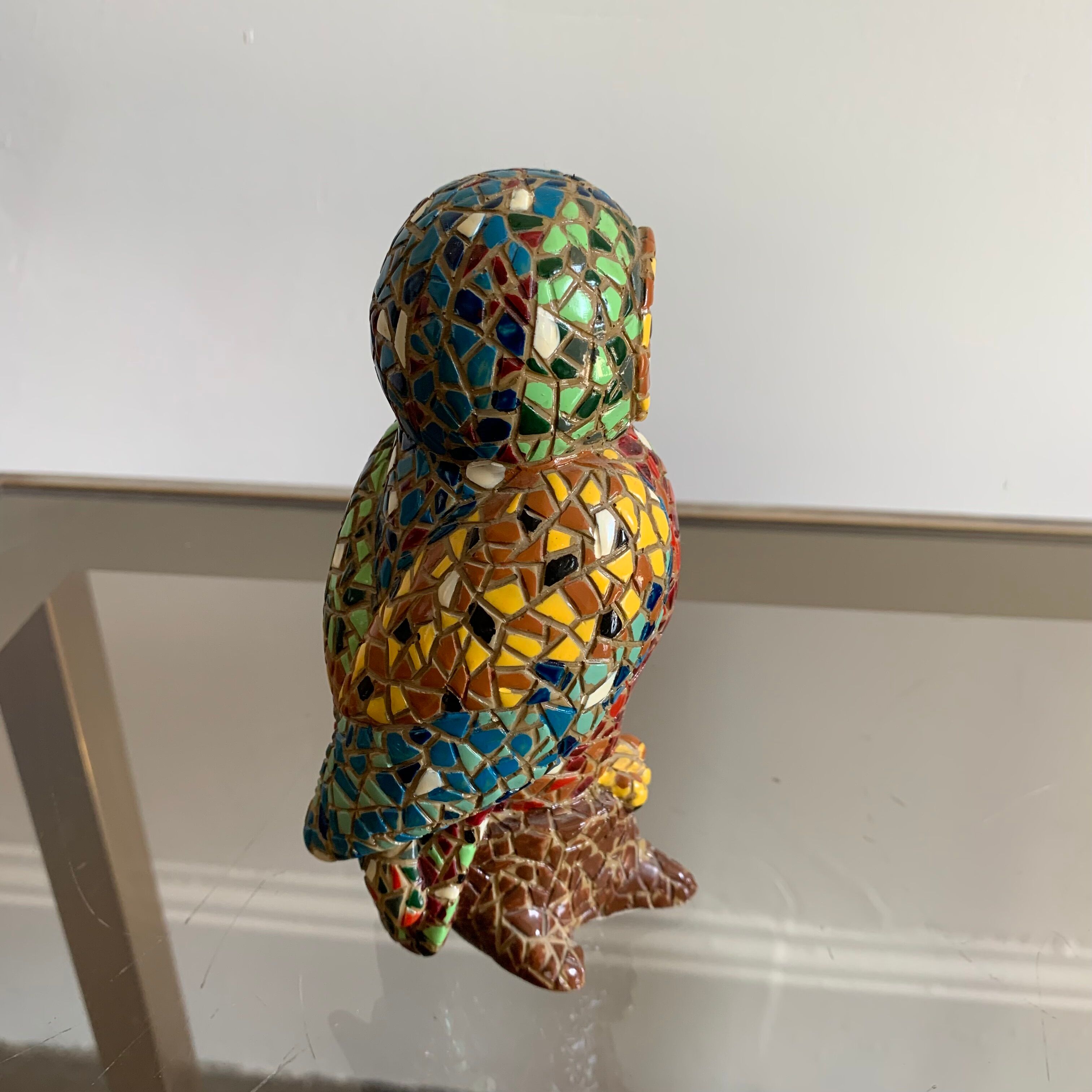 Earthenware owl