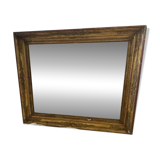 Miroir en bois doré charlesX