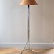 Ikea chrome metal floor lamp DLG Verner Panton - vintage 1980s lamp