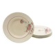 Set of 6 Saint Amand soup plates, Thalie model.