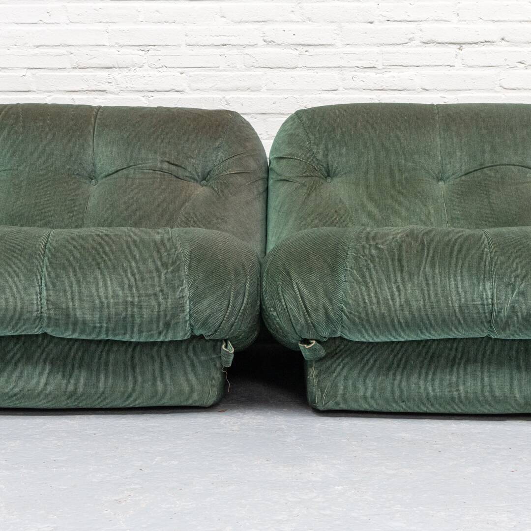 Canapé Modulaire Nuvolone Rino Maturi Mimo Padova Années 1970