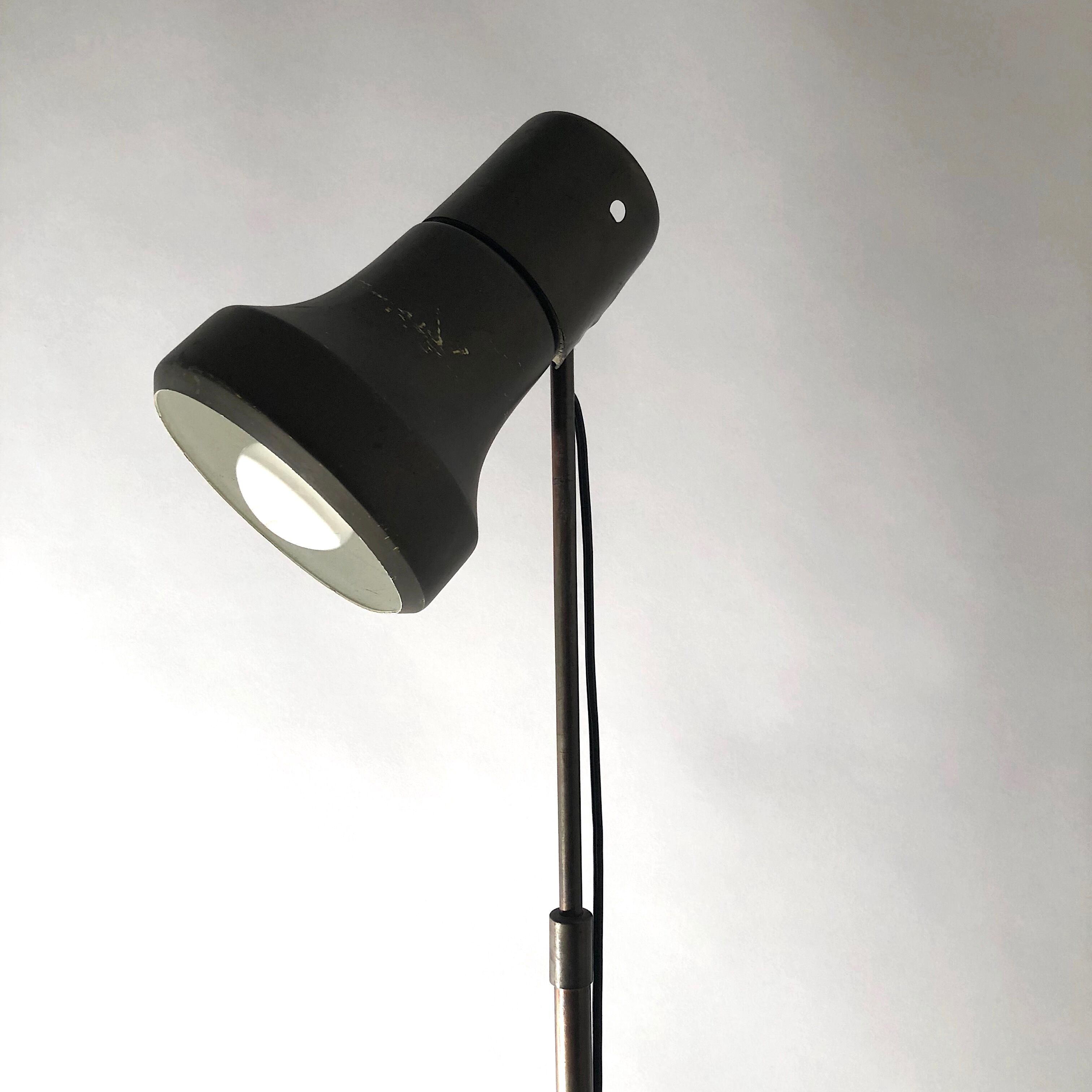 Adjustable brass lamp 1960s