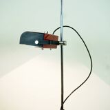 Red Italian Space Age Adjustable Spot Floor Lamp