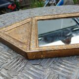 Antique Venetian mirror in gilded wood