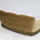 1970s, Danish 3-seater "Banana" sofa, original green velour.