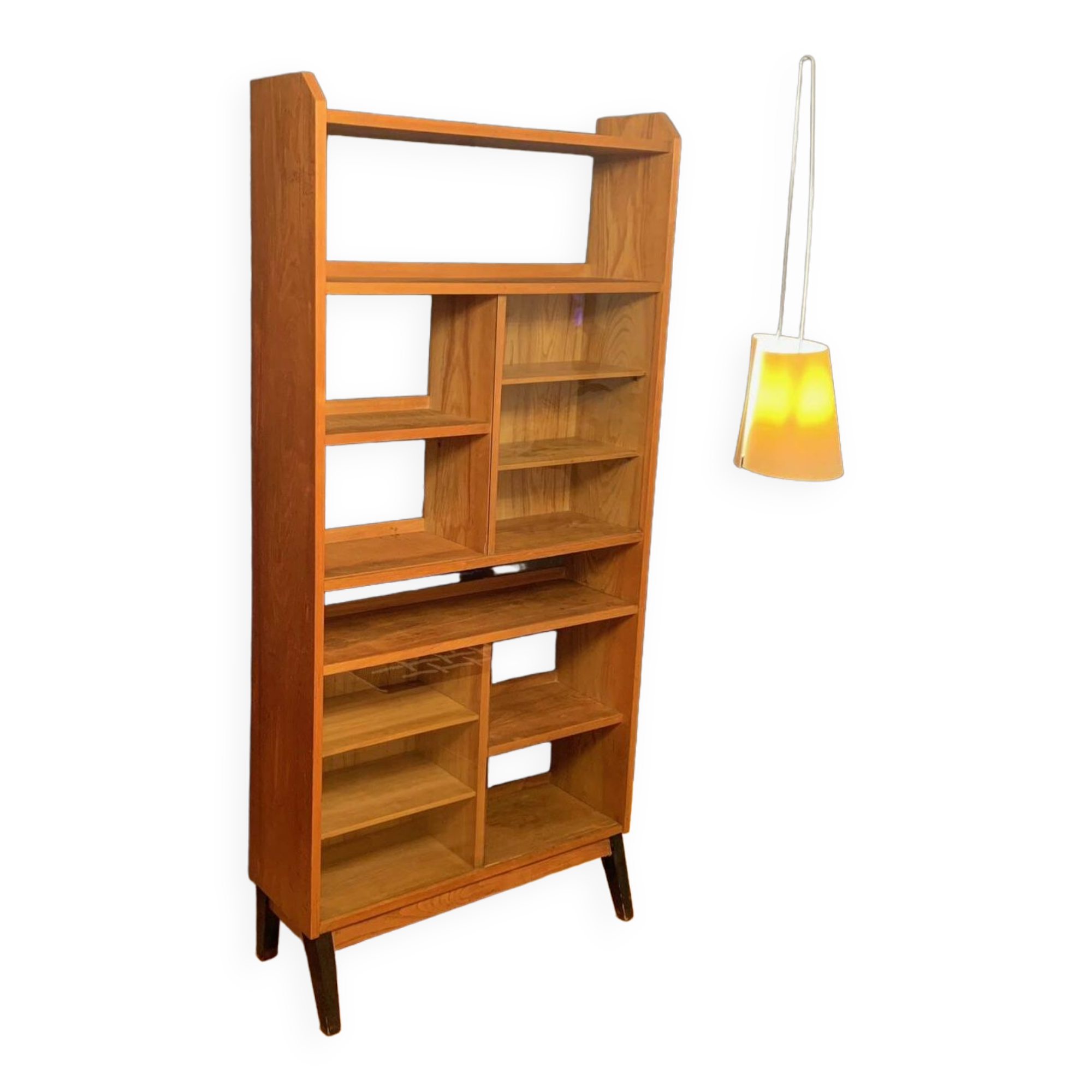 A unique bookcase-library designed by Mieczysław Puchała, Stołeczne Zakłady Drzewne Przemysłu Tereno