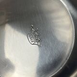 Stainless steel dish by Uginium Bouillet Bourdelle circa 1960