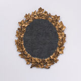 Grape leafs wall Artisona mirror England 1970s 50x61cm