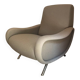 Marco Zanuso "Lady chair" from the 1970s (restored with Kvadrat wool fabric)