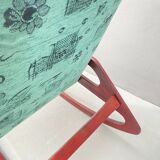 ÚLUV Wooden Rocking Chair – Czechoslovakia, 1970s, Original Very Good Condi