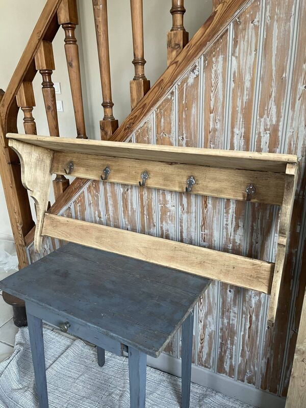 Étagère de cuisine en bois massif