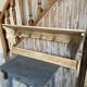 Solid wood kitchen shelf