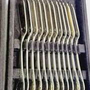 Christofle – 12-piece silver-plated fish cutlery set, Marly model