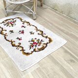 TAPIS Pure WOOL 1970s - 110 x 69cm