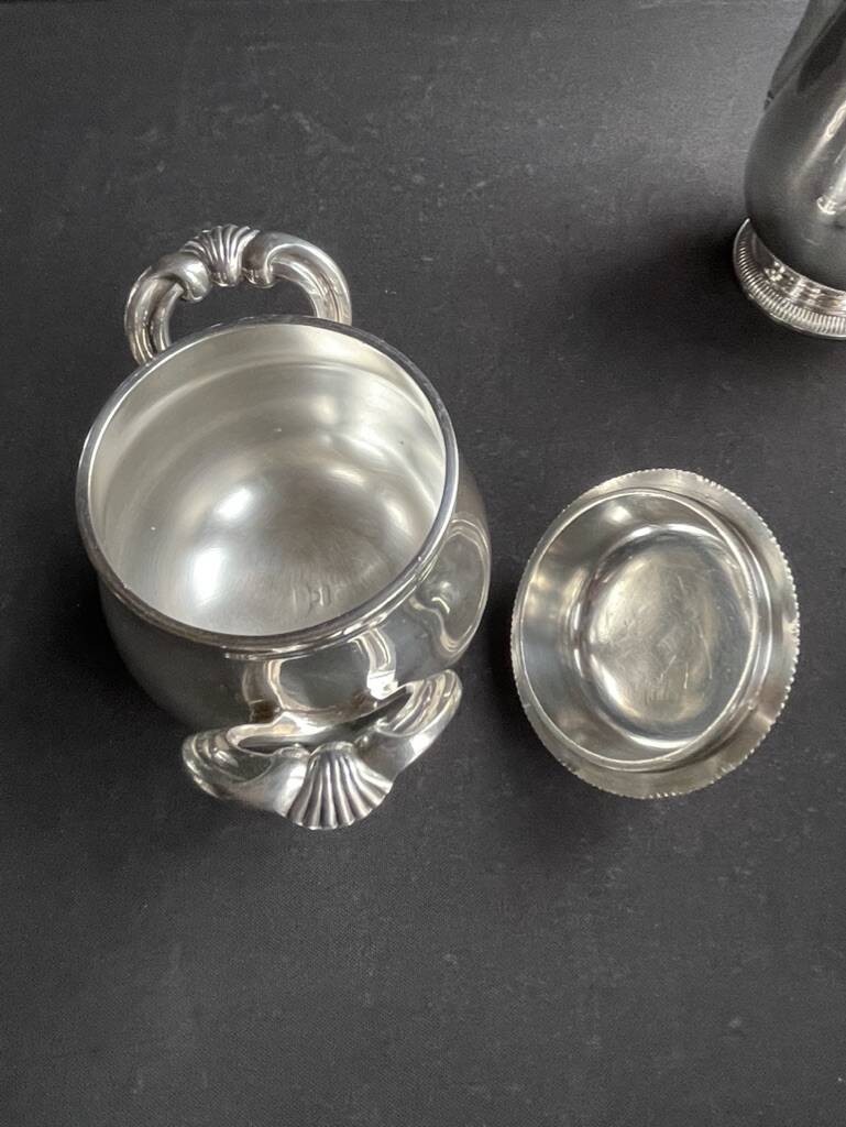 Gallia tea service by Christofle model Lauzin