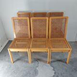 Chaises de salle à manger, ensemble de 6