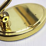 Brass desk lamp 1980
