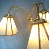 Vintage 3-armed floorlamp, 1940's