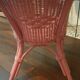 Chaise rotin enfant