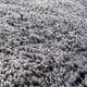 Ancient Berber rug in ecru and black violet, 100% pure virgin wool.