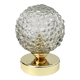 Vintage bubble globe lamp electrified to new