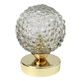 Vintage bubble globe lamp electrified to new