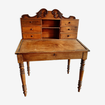 Small drawer secretary