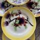 Slurry dessert plates