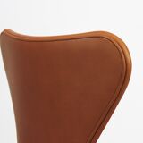 Lot de 4 chaises modèle 3107 par Arne Jacobsen et fabriqué par Fritz Hansen