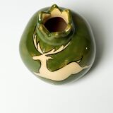 Mini Iznik ceramic Christmas vase