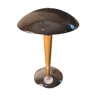 Lampe champignon (dit paquebot), h45 x l32, chrome  nickel