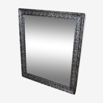 Mirror molded black frame 48x58cm