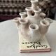 Anemone candle holder, centrepiece chandelier, raw minimalist ceramic sculpture.