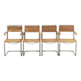 Marcel Breuer Armlehnstuhl D40 für Tecta I Set of Four