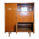 Vintage secretary cabinet from the 60s in teak
