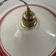 Vintage suspension lamp in electrified ceramic to nine
